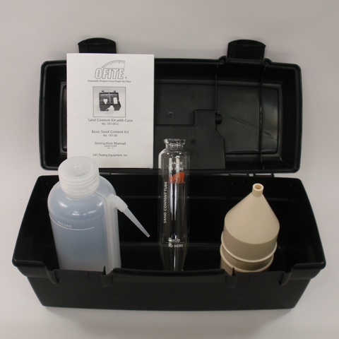Sand Content Kit with Case, 167-00-C