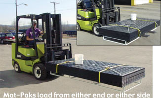 AlturnaMATS, Mat-Pak, 4'X8' Black, Ground Protection Mat - Image 2