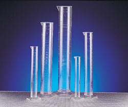 Graduated Cylinder 250ml (PMP) Polymethylpentene