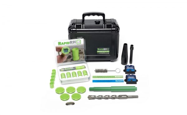 Rapid RH L6 Complete Starter Kit, Concrete Moisture Test Kit