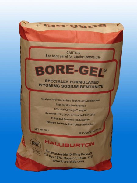Bore-Gel® Liquido de Perforación Direccional por Baroid, Saco de 50 lb.