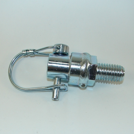 Hand Auger Adapter, 5/8" Male NC Thread X Male Quick Connect