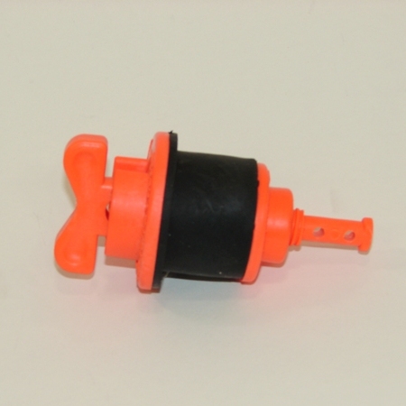 Locking Plug, 1.5" Orange Locking Plugs for Monitor Wells, T15 Well Plug, Torquer Style