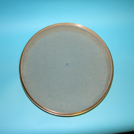 Sieve, 12" Brass/SS #80 Intermediate Height Sieve - Image 2